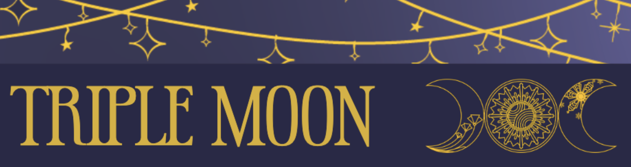 Triple Moon Clothing Logo